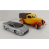 Image 4 : LOT OF 2 - MAISTO & SOLIDO TIN/PLASTIC JAGUAR XJ220 & FORD V8 MODELS