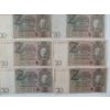 Image 4 : QTY OF 1929 GERMAN 20 REICHSMARK BANKNOTES