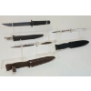 Image 1 : LOT OF 3 - HANWEI & ECC KNIVES W/ SHEATHS
