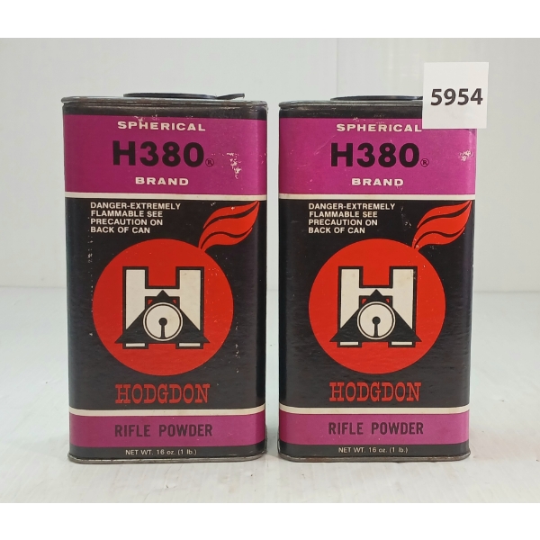 POWDER: HODGDON H380 RIFLE POWDER - 2LBS 