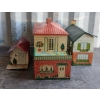 Image 16 : LOT OF 11 - TIN LITHO HOUSES