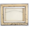 Image 4 : ROCK STUDY BY LUELLA THOMSON (1934 - 2025) - FRAMED OIL ON CANVAS
