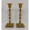 Image 3 : PAIR OF BRASS CANDLESTICKS