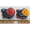 Image 4 : LOT OF 2 - SHAFFORD HAND DECORATED CERAMIC SMOKERS