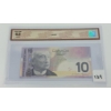 Image 1 : 2005 CDN $10 BANKNOTE - BCS GRADED - 4 DIGIT RADAR