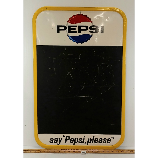 PEPSI SAY "PEPSI, PLEASE" - SST MENU SIGN