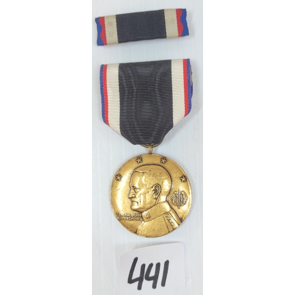 WWI U.S. ARMY OF OCCUPATION MEDAL (GERMANY) - GENERAL JOHN J. PESHING