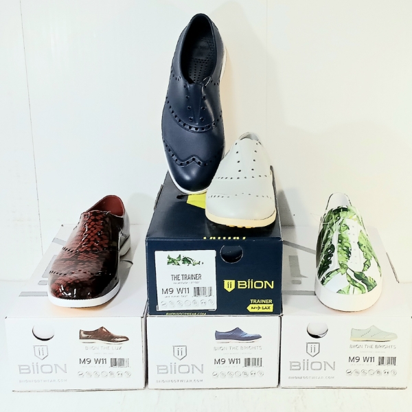 LOT OF 4 - BIION SHOES - FT THE LUX, THE BRIGHTS & THE TRAINERS STYLES