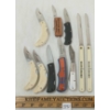 Image 2 : LOT OF 10 - ASSORTED FOLDING KNIVES / POCKET TOOLS