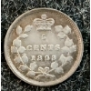 Image 2 : LOT OF 12 - 1951-1968 CDN 10 CENT COINS & 1893 5 CENT COIN
