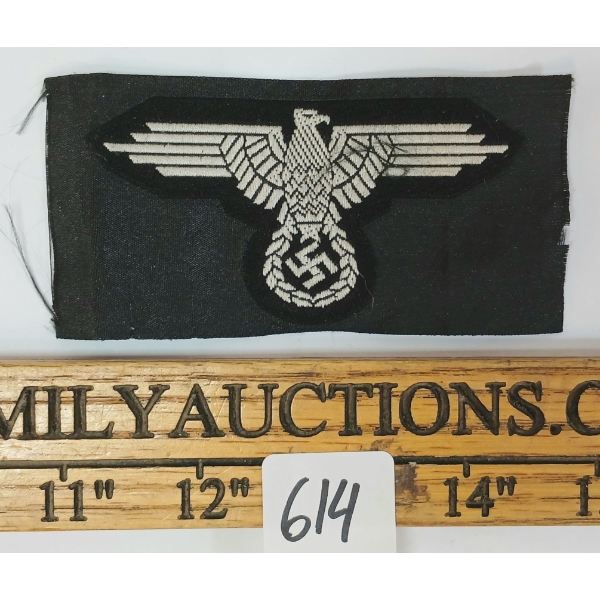 WWII GERMAN SS  EAGLE SLEEVE PATCH
