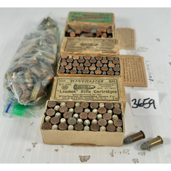 AMMO: APPROX 235X MIXED .22 SHORT - LRN