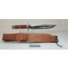 Image 1 : AL MAR 25TH ANNIVERSARY SPECIAL FORCES GREEN BERET KNIFE W/ SHEATH