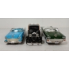 Image 2 : LOT OF 3 - DIECAST MODEL VEHICLES -  INCL 1934 FORD CLOSED CAB & 1955 CHEVY BEL-AIR