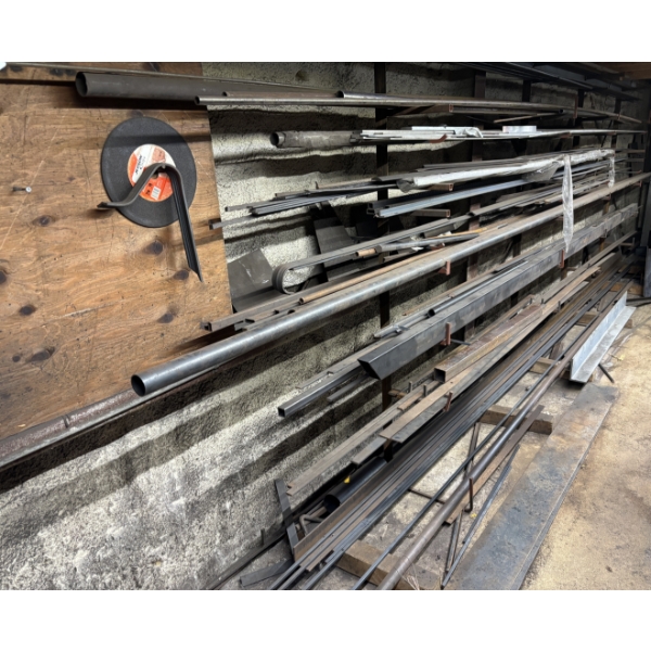 JOB LOT - STEEL & STAINLESS STEEL LENGTHS - MOST ARE 20 FOOT