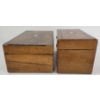 Image 4 : LOT OF 2 - TUNBRIDGE WARE TRINKET BOXES W/ MOTHER OF PEARL INLAY