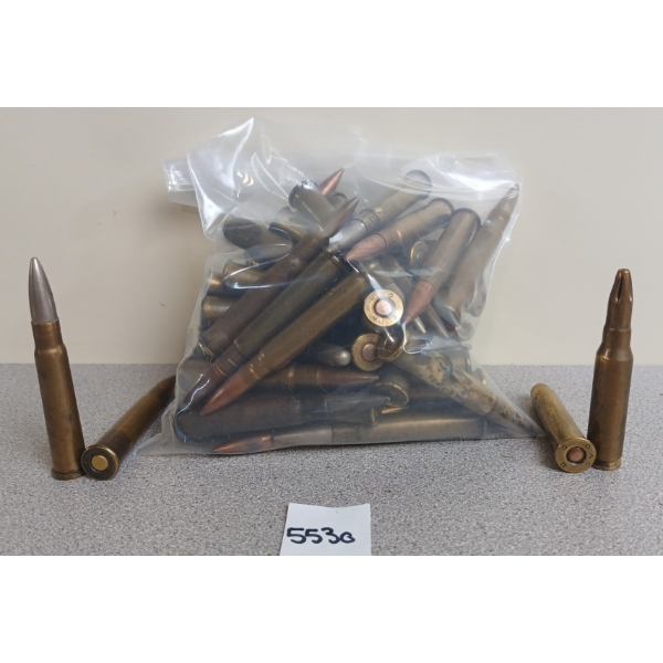 AMMO / BLANKS: 45X .303 BRIT - MILITARY ISSUE - 9X BLANKS