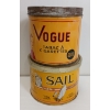 Image 3 : LOT OF 7 - CIGARETTE & TOBACCO TINS - INCL PLAYER'S, TURRET & VOGUE, ETC.
