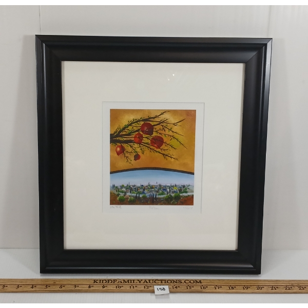 GREECE CITYSCAPE BY VICTOR - FRAMED PRINT 