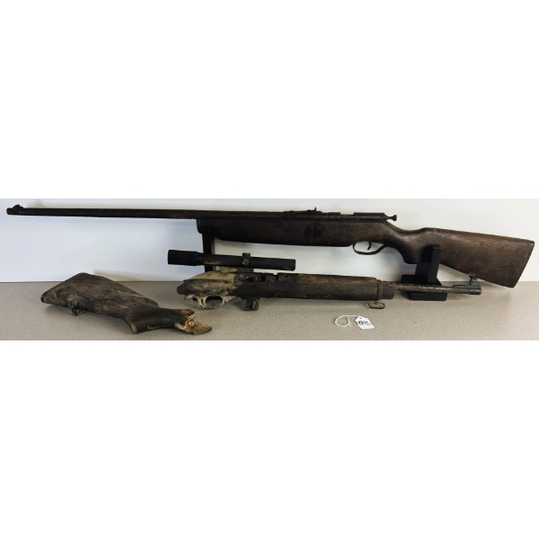 LOT OF 2 - .22 CALIBER RIFLES 