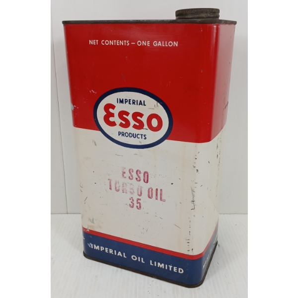 ESSO TURBO OIL 35 GAL CAN