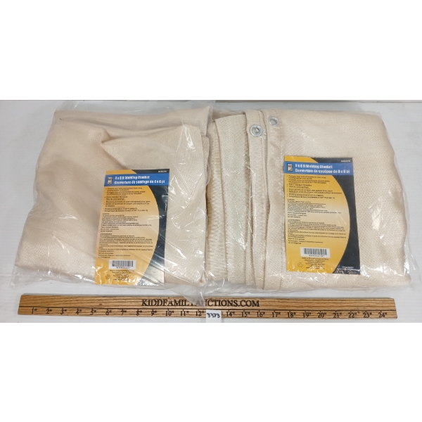 LOT OF 2 - POWER FIST WELDING BLANKETS