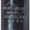 Image 5 : KURT MULLER 4X32 SCOPE W/ RINGS