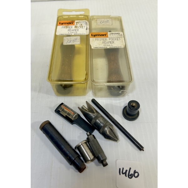 JOB LOT - LYMAN RELOADING & GUNSMITHING TOOLS