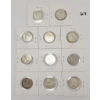 Image 2 : LOT OF 11 - CDN 25 CENT PCS - INCL 1920 & 1951 SILVER PCS 