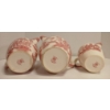 Image 9 : LOT OF 3 - JOHNSON BROS. WILLOW RED PINK CREAM PITCHERS