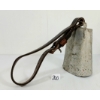 Image 2 : CAST COW BELL W/ LEATHER STRAP