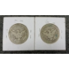 Image 2 : LOT OF 2 - 1907 U.S. SILVER HALF DOLLAR COINS