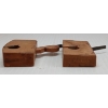 Image 6 : LOT OF 2 - ENGLISH VICTORIAN MINIATURE COACH MAKER'S BOXWOOD PLANES - CURVED & FLAT