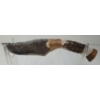 Image 3 : OBSIDIAN KNIFE W/ ANTLER HANDLE & STAND