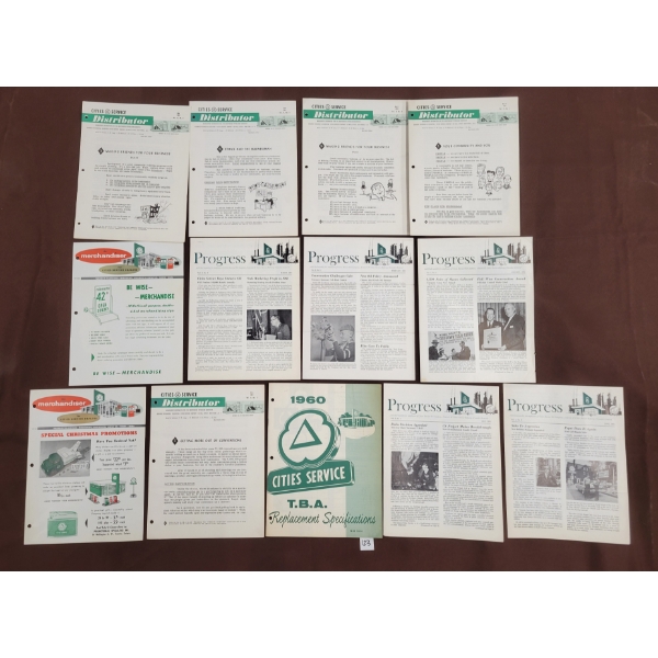 QTY OF 1960'S CITIES SERVICE BOOKLETS