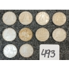 Image 1 : LOT OF 10 - 1950-1960 CDN 10 CENT COINS