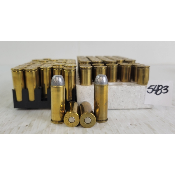 AMMO: 100X MIXED .45COLT - 200 & 250GR - RELOADS
