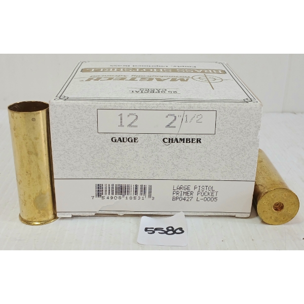 BRASS: 25X MAGTECH 12GA - 2 1/2IN CHAMBER - UNPRIMED