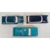Image 5 : LOT OF 3 - DEPARTMENT 56 FORD MODEL CARS - INCL 1955 FAIRLANE & COUNTRY SQUIRE