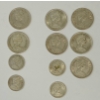 Image 2 : LOT OF 11 - 1967 & 1968 CDN 10 & 25 CENT SILVER COINS