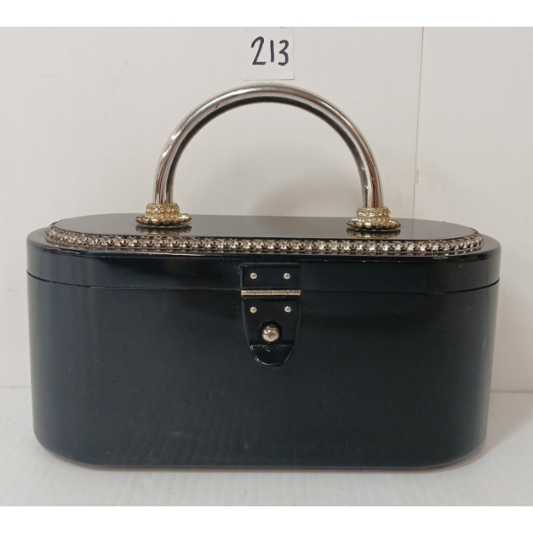 LUTICE BOX PURSE - W/ COMPACT MIRROR