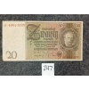 Image 2 : 1929 GERMAN 20 MARK NOTE