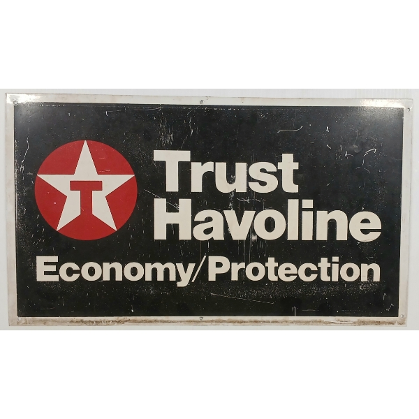 TEXACO TRUST HAVOLINE DST SIGN