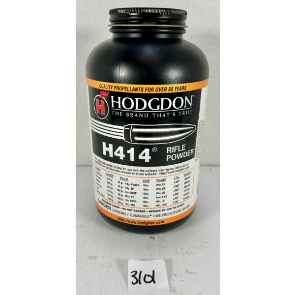 POWDER: APPROX 0.75 LB HODGDON H414