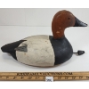 Image 2 : CANVASBACK DRAKE DECOY BY CLARENCE SHAW - (bd 1884-1957)