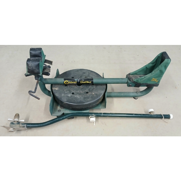 LOT OF 2 - CALDWELL LEAD SLED & WERNER EXTENSION LADDER COVERS