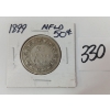 Image 1 : 1899 NEWFOUNDLAND 50 CENT SILVER PC