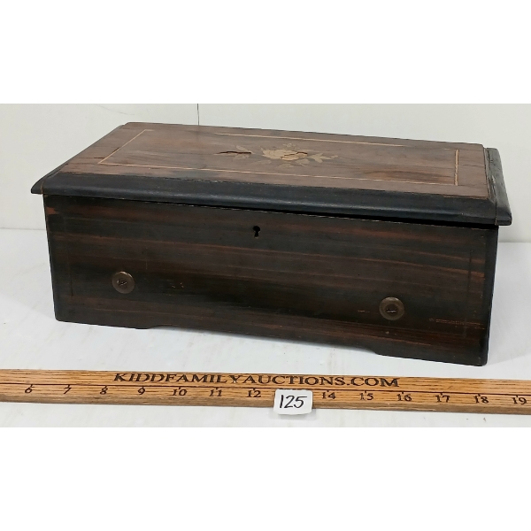 ETOUFFOIRS EN ACIER CYLINDER MUSIC BOX - C. 1880'S