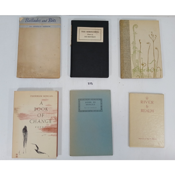 LOT OF 6 - PUBLICATIONS - INCL "LINES IN MEMORY," ETC.