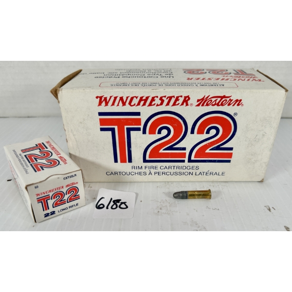 AMMO: 400X WINCHESTER .22 LR 40GR. LRN
